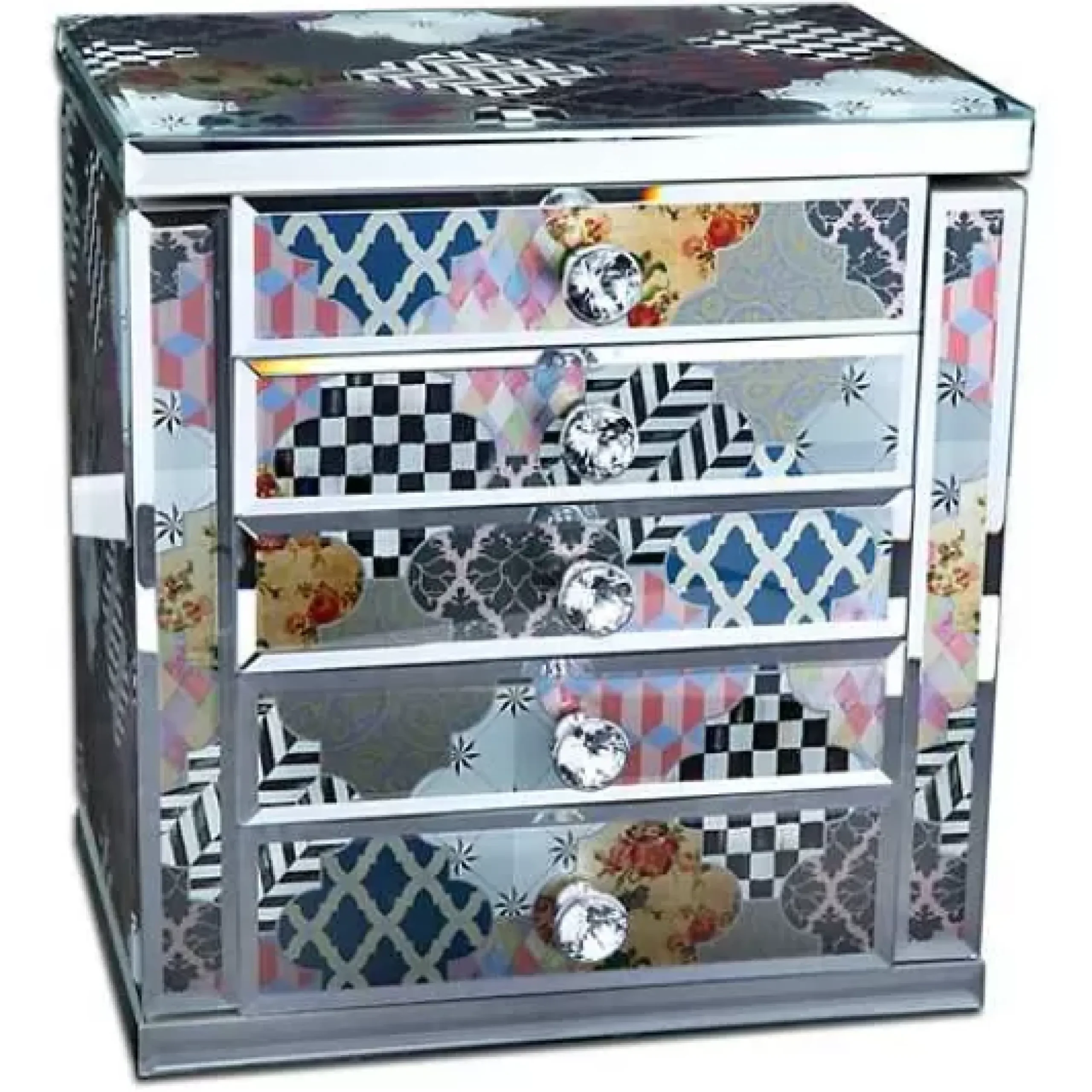 MacKenzie-Childs Venezia Jewelry Armoire< Room Accents|Bath & Bath Accessories