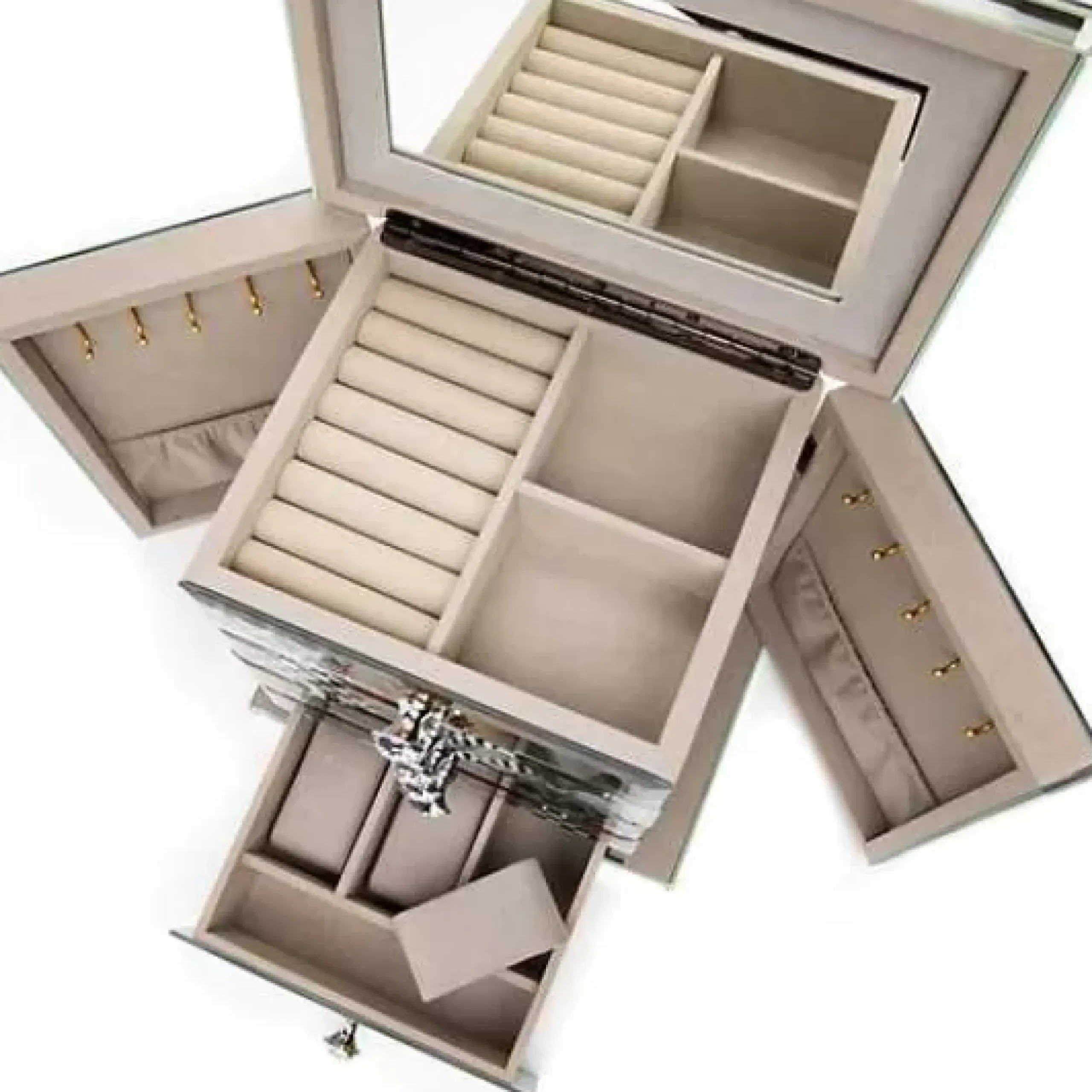 MacKenzie-Childs Venezia Jewelry Armoire< Room Accents|Bath & Bath Accessories