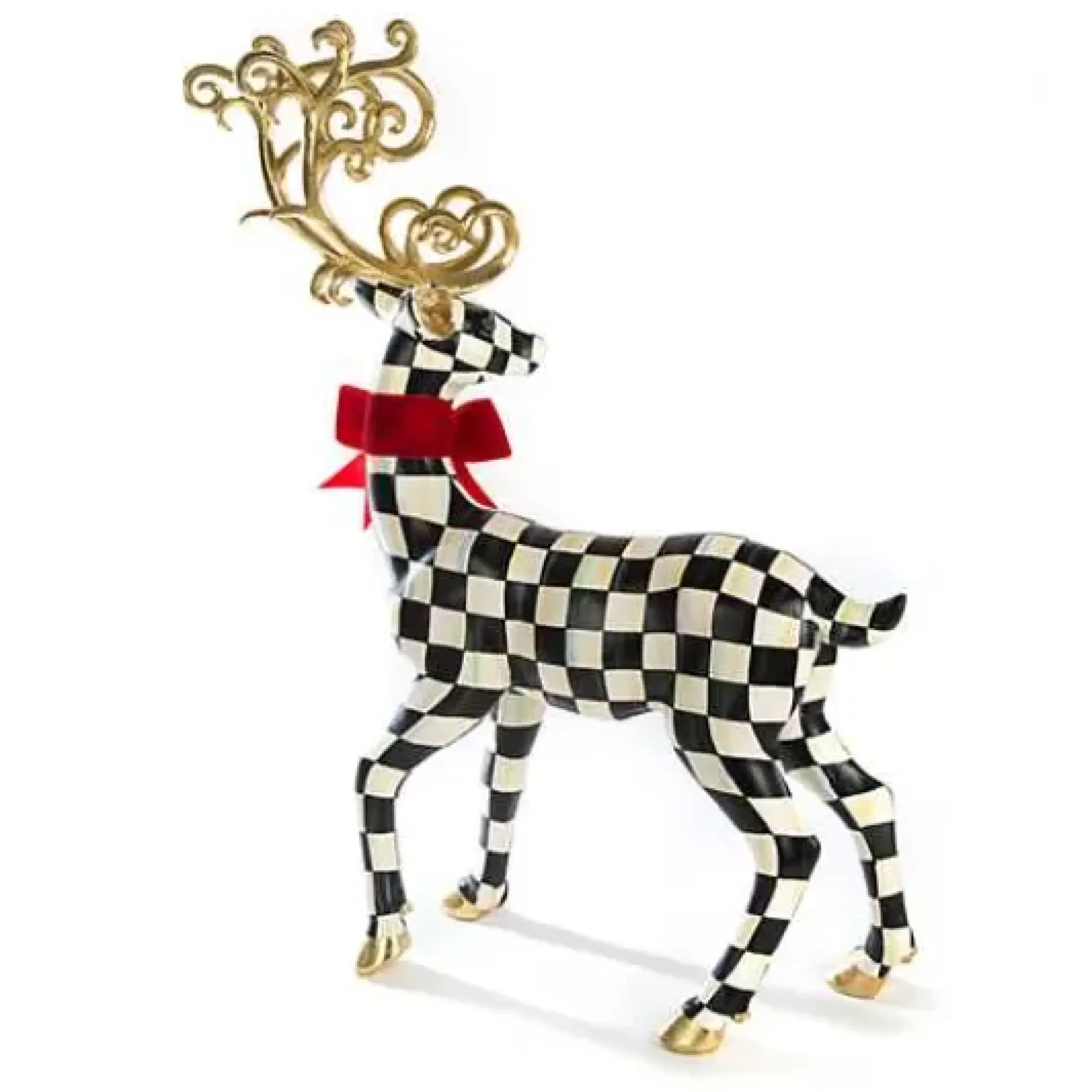 MacKenzie-Childs Westminster Standing Deer< Holiday|Room Accents