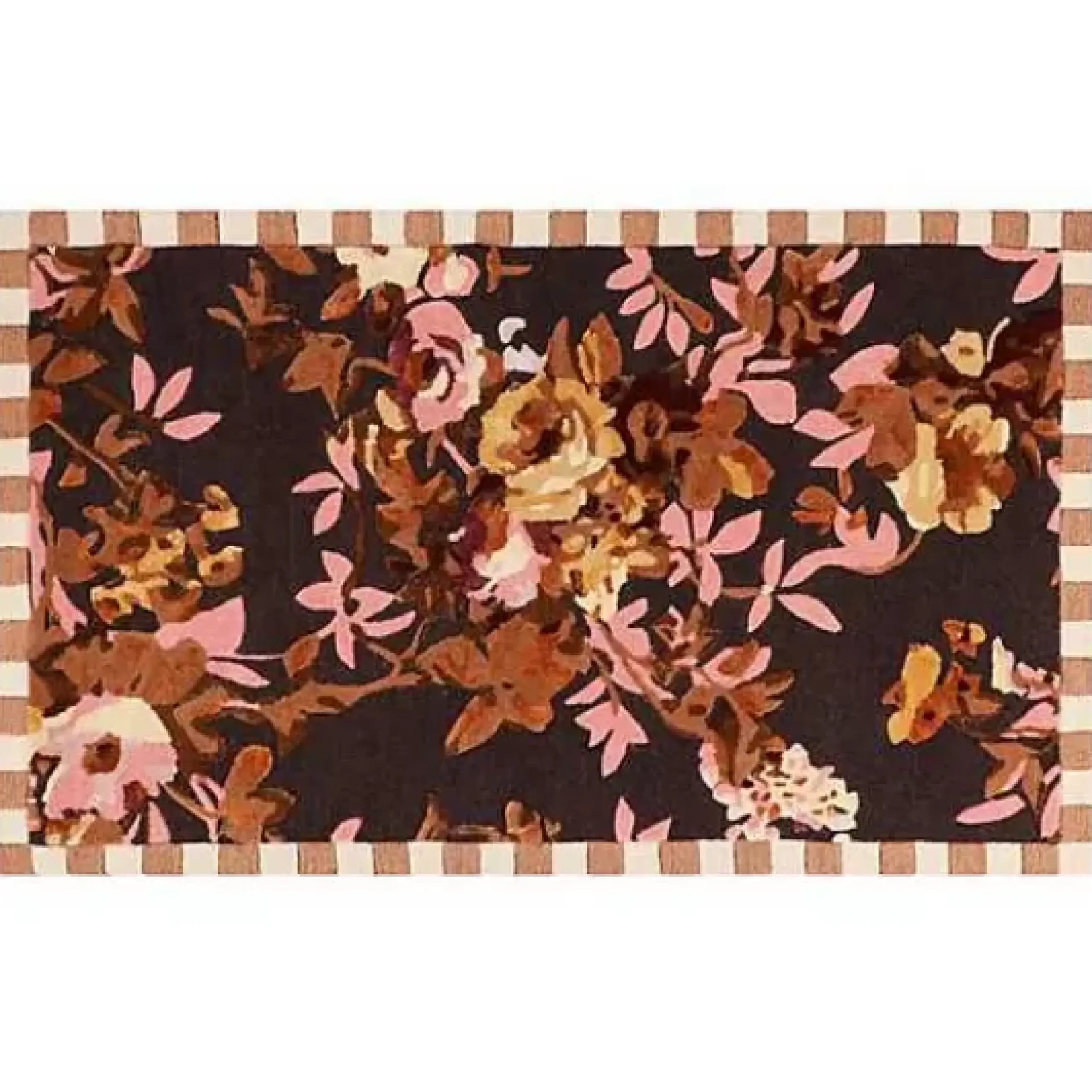 MacKenzie-Childs Wild Rose Floral 3' x 5' Rug< Rugs