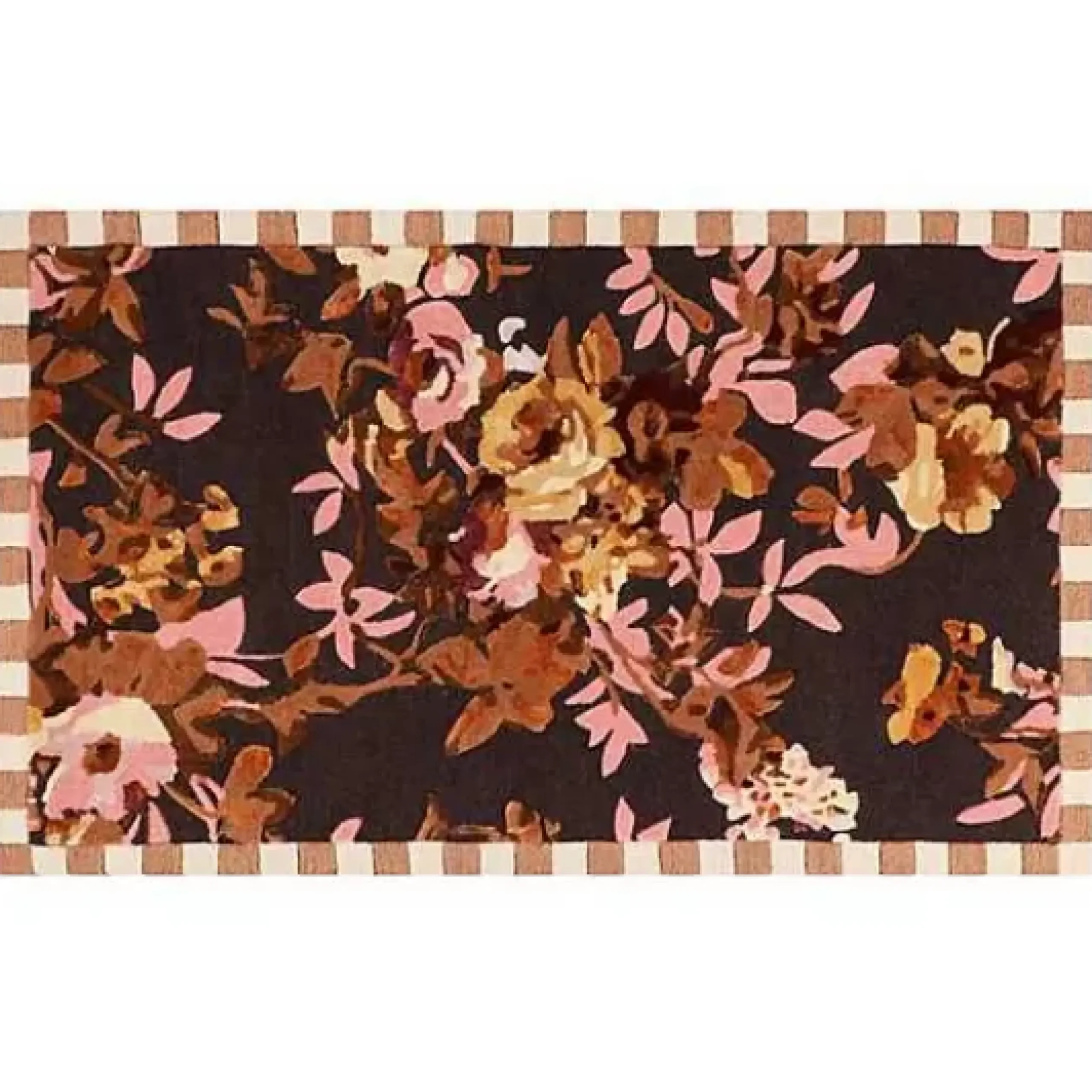 MacKenzie-Childs Wild Rose Floral 3' x 5' Rug< Rugs
