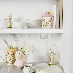 MacKenzie-Childs Wildflowers Bird Topiaries - Set of 2< Spring|Room Accents