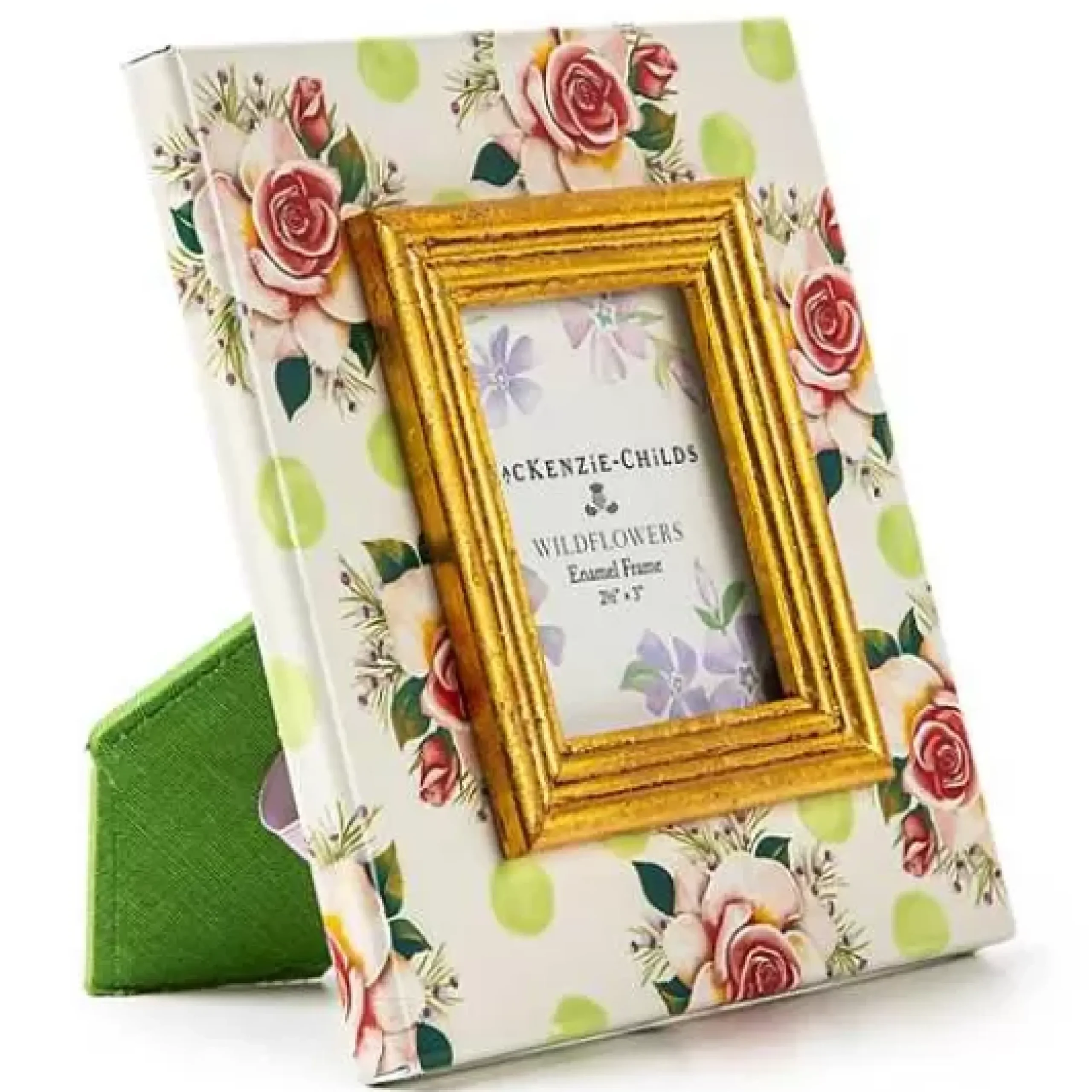 MacKenzie-Childs Wildflowers Green 2.5 x 3 Frame< Room Accents