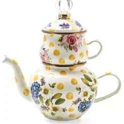 MacKenzie-Childs Wildflowers Yellow High Tea< Kitchen & Table Linens