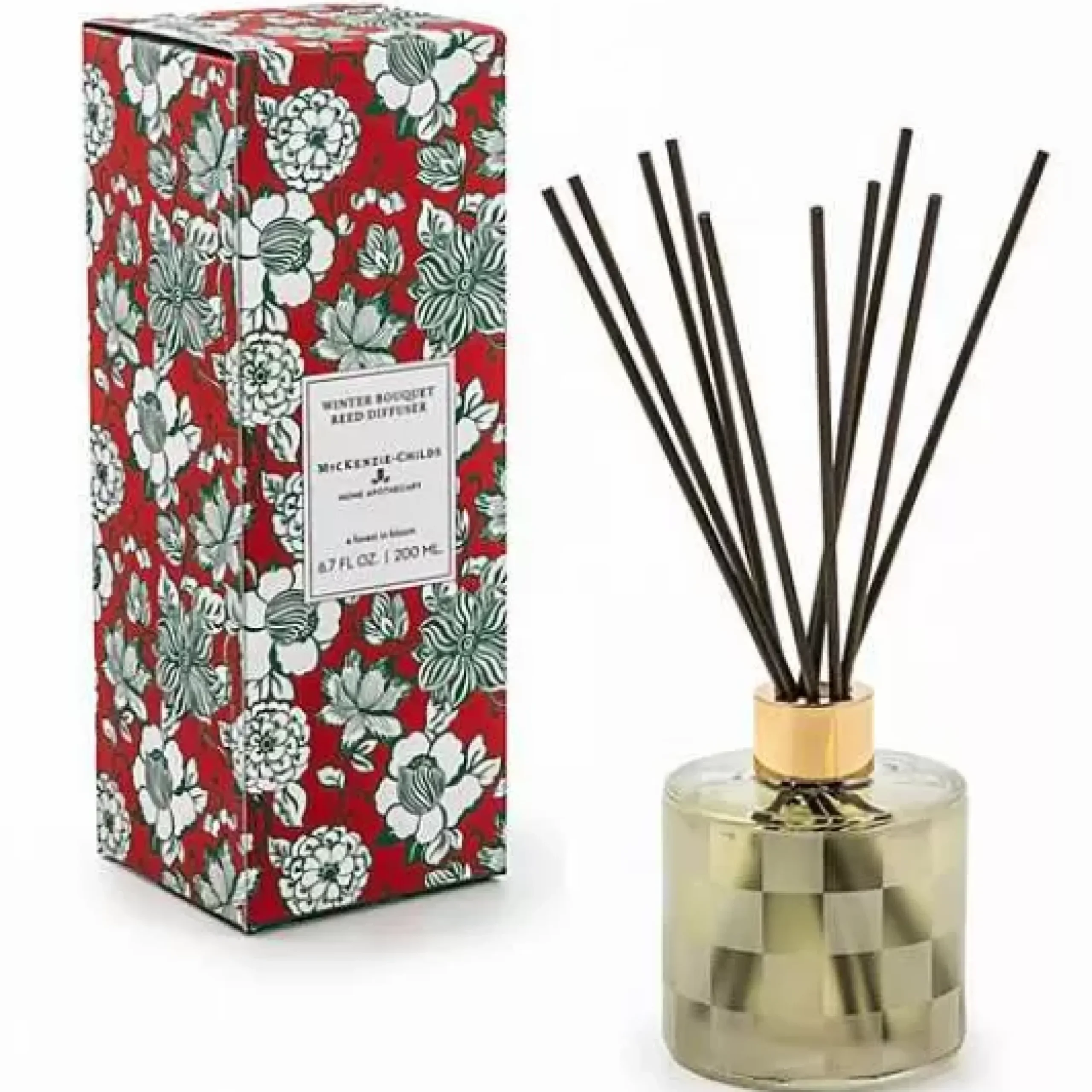 MacKenzie-Childs Winter Bouquet Reed Diffuser< Candles & Fragrances|Bath & Bath Accessories