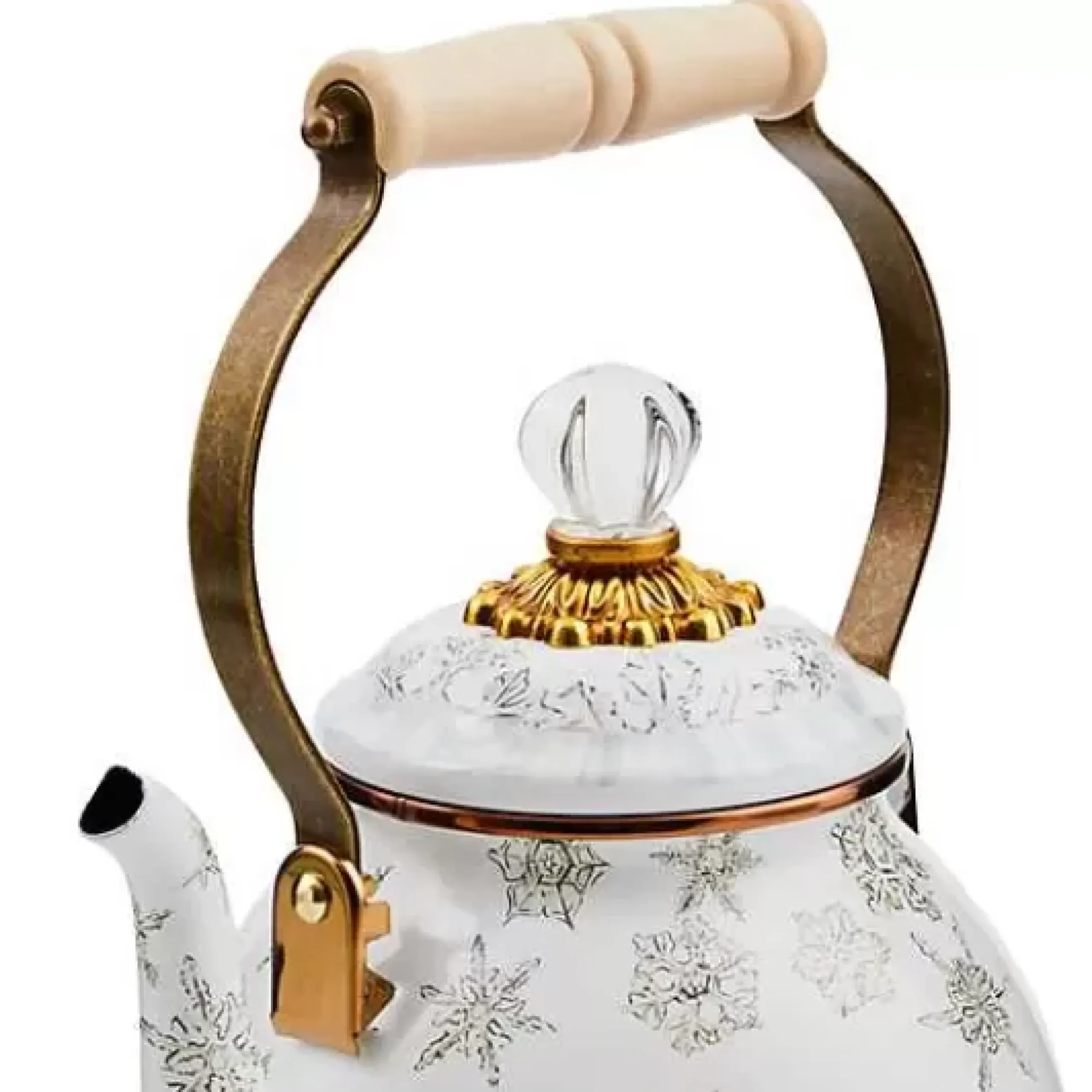 MacKenzie-Childs Winter Palace 2 Quart Tea Kettle< Holiday|Fall Entertaining