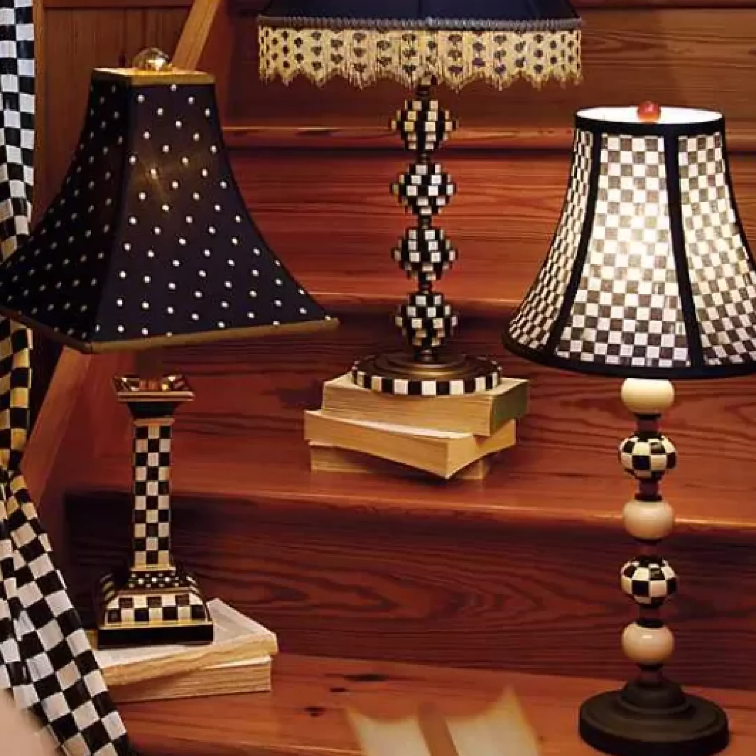 MacKenzie-Childs Yo-Yo Table Lamp< Room Accents|Lighting