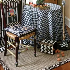 MacKenzie-Childs Zig Zag Waste Bin< Bath & Bath Accessories|Room Accents